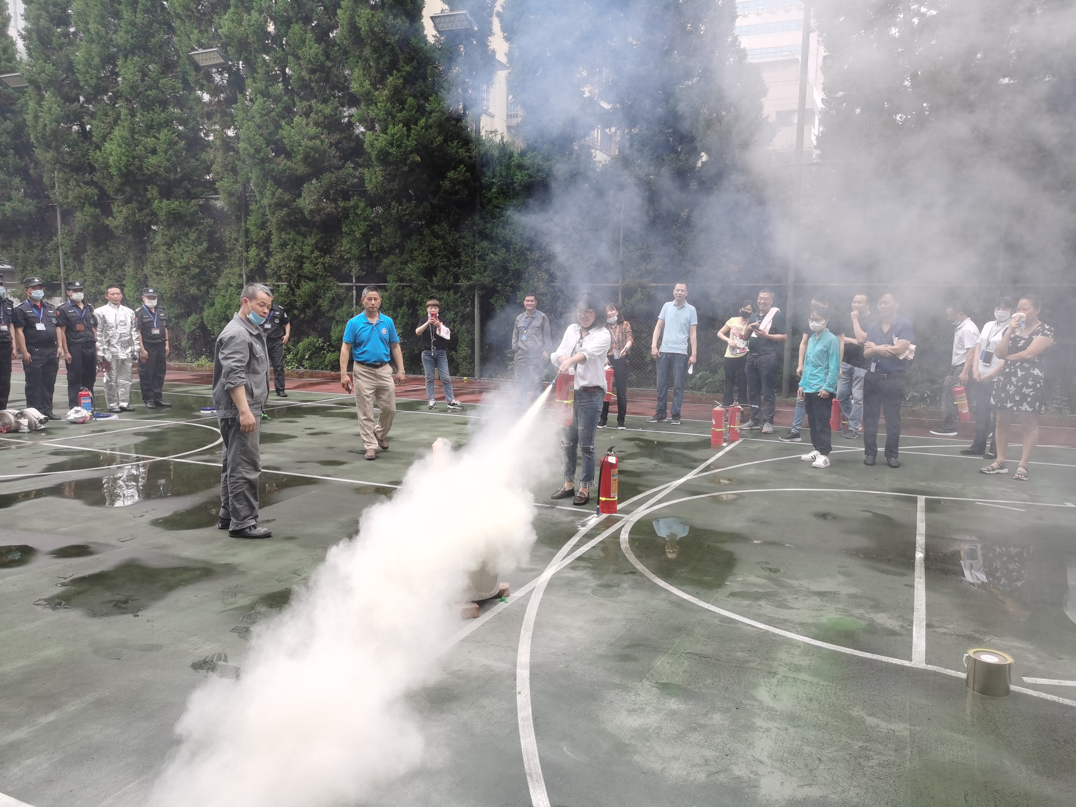 3044永利集团集团开展消防演练培训 促进员工安全意识和技能双提升 3044永利集团集团开展消防演练培训 促进员工安全意识和技能双提升