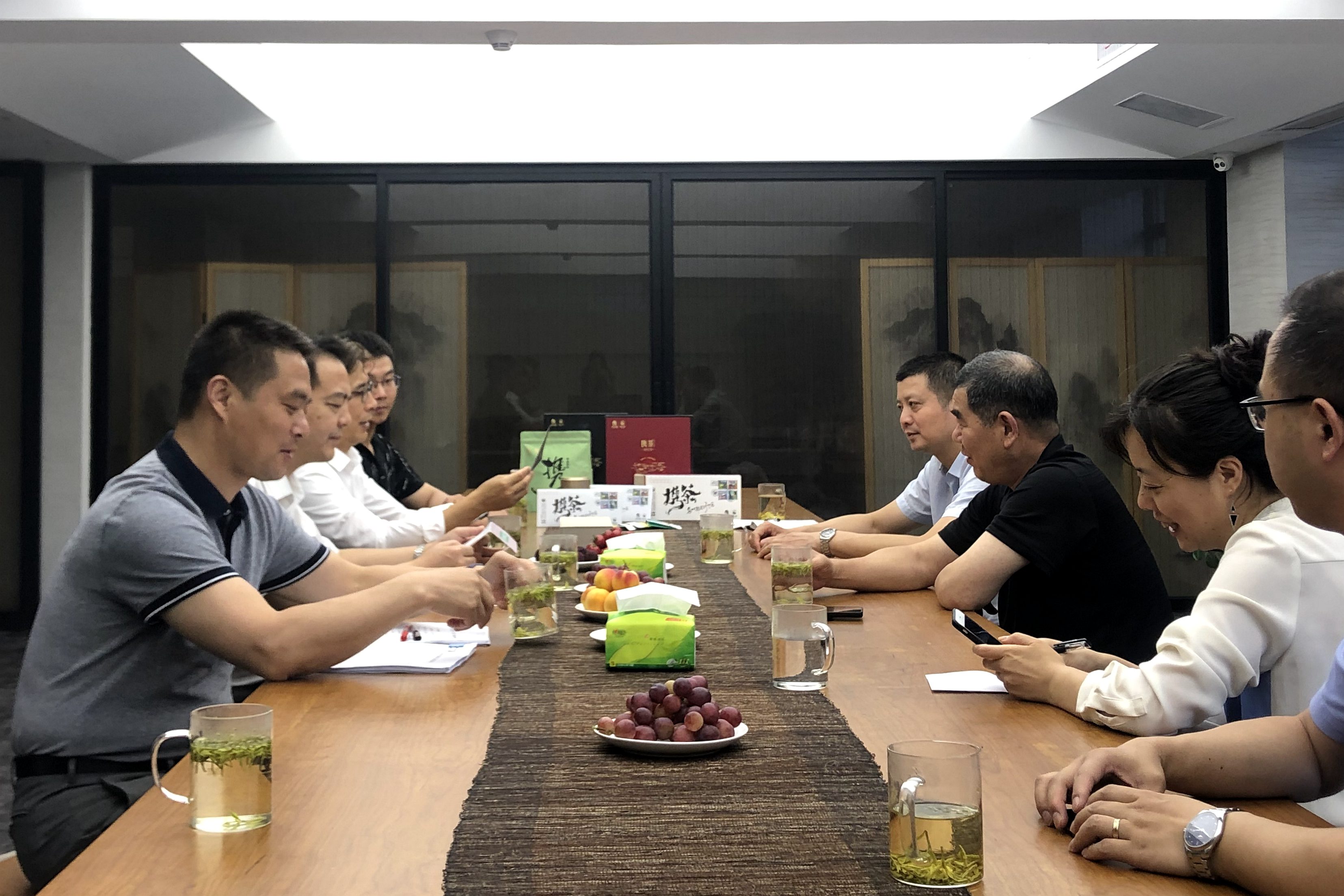 安徽省供销社副主任汪斌一行考察3044永利集团集团 安徽省供销社副主任汪斌一行考察3044永利集团集团